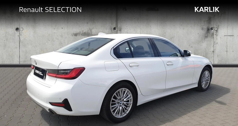 BMW Seria 3 cena 129555 przebieg: 73767, rok produkcji 2021 z Michałowo małe 379
